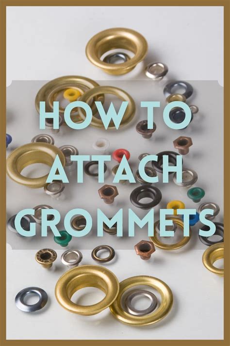 metal rings for holes in fabric|Metal Grommets (Eyelets) : Simple tools and ways to .